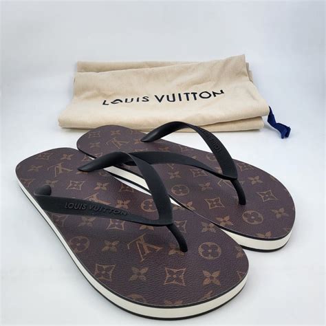 molitor thong louis vuitton|Louis Vuitton Rubber Molitor Thong Sandals 7 White.